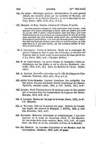 L'annee geographique revue annuelle des voyages de terre et de mer ainsi que des explorations, missions, relations et publications relatives aux sciences geographiques et ethnographiques