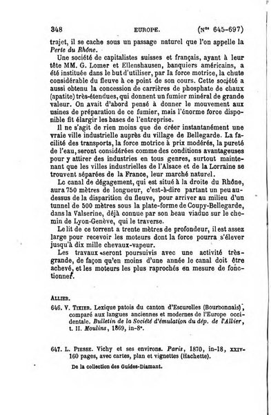 L'annee geographique revue annuelle des voyages de terre et de mer ainsi que des explorations, missions, relations et publications relatives aux sciences geographiques et ethnographiques