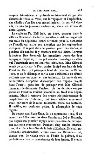 L'annee geographique revue annuelle des voyages de terre et de mer ainsi que des explorations, missions, relations et publications relatives aux sciences geographiques et ethnographiques