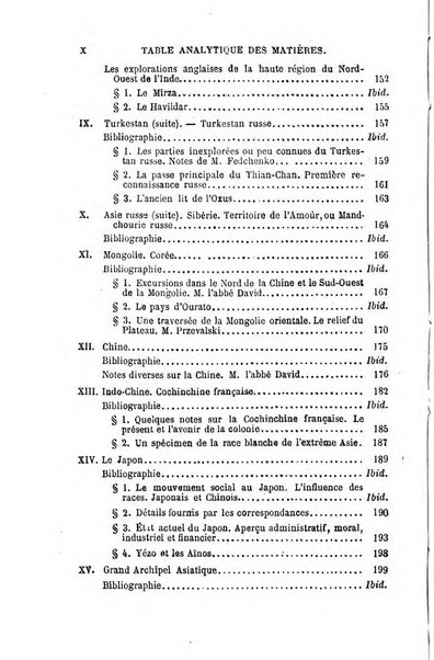 L'annee geographique revue annuelle des voyages de terre et de mer ainsi que des explorations, missions, relations et publications relatives aux sciences geographiques et ethnographiques