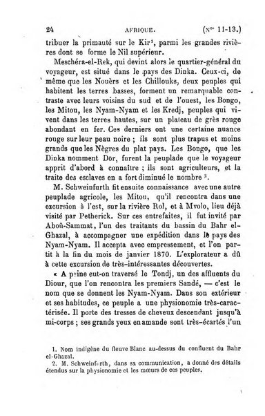 L'annee geographique revue annuelle des voyages de terre et de mer ainsi que des explorations, missions, relations et publications relatives aux sciences geographiques et ethnographiques