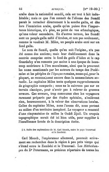 L'annee geographique revue annuelle des voyages de terre et de mer ainsi que des explorations, missions, relations et publications relatives aux sciences geographiques et ethnographiques