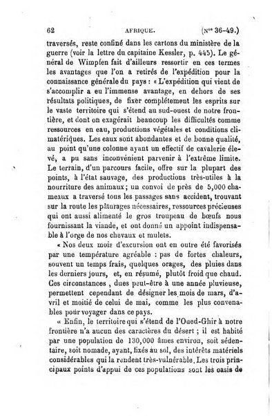 L'annee geographique revue annuelle des voyages de terre et de mer ainsi que des explorations, missions, relations et publications relatives aux sciences geographiques et ethnographiques