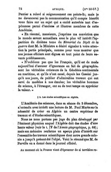 L'annee geographique revue annuelle des voyages de terre et de mer ainsi que des explorations, missions, relations et publications relatives aux sciences geographiques et ethnographiques