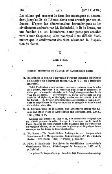 L'annee geographique revue annuelle des voyages de terre et de mer ainsi que des explorations, missions, relations et publications relatives aux sciences geographiques et ethnographiques