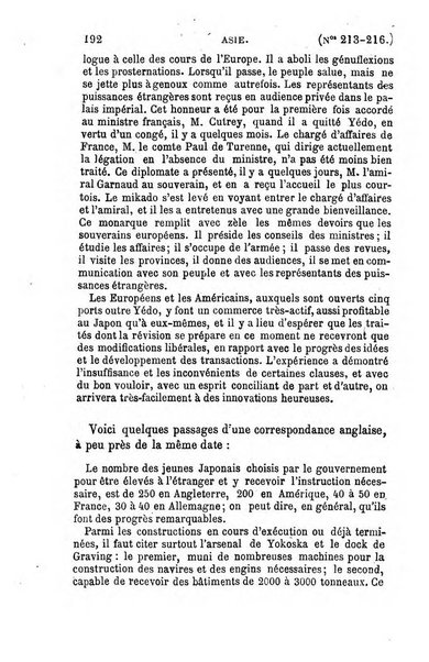 L'annee geographique revue annuelle des voyages de terre et de mer ainsi que des explorations, missions, relations et publications relatives aux sciences geographiques et ethnographiques