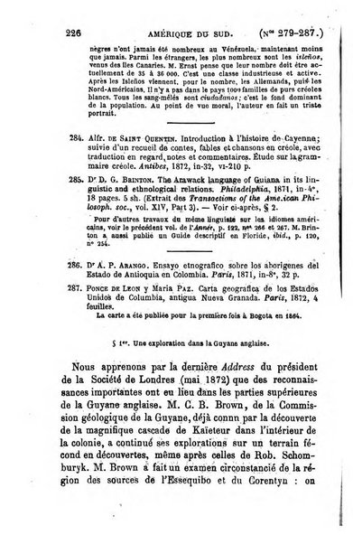 L'annee geographique revue annuelle des voyages de terre et de mer ainsi que des explorations, missions, relations et publications relatives aux sciences geographiques et ethnographiques