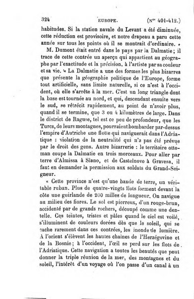 L'annee geographique revue annuelle des voyages de terre et de mer ainsi que des explorations, missions, relations et publications relatives aux sciences geographiques et ethnographiques