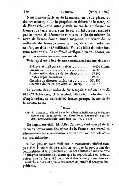 L'annee geographique revue annuelle des voyages de terre et de mer ainsi que des explorations, missions, relations et publications relatives aux sciences geographiques et ethnographiques