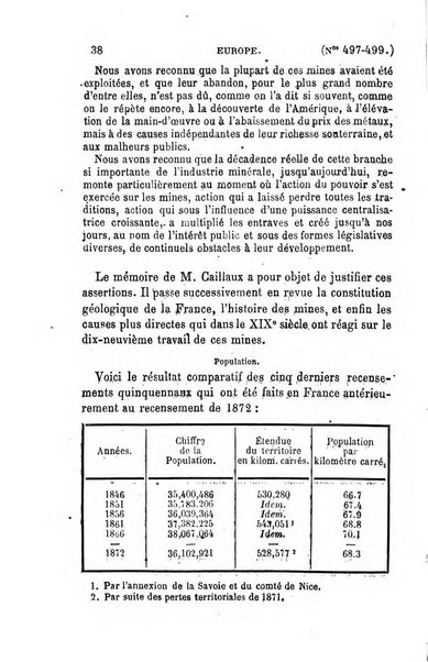 L'annee geographique revue annuelle des voyages de terre et de mer ainsi que des explorations, missions, relations et publications relatives aux sciences geographiques et ethnographiques