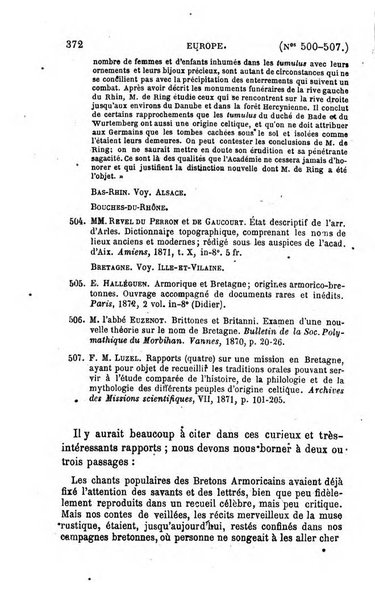 L'annee geographique revue annuelle des voyages de terre et de mer ainsi que des explorations, missions, relations et publications relatives aux sciences geographiques et ethnographiques