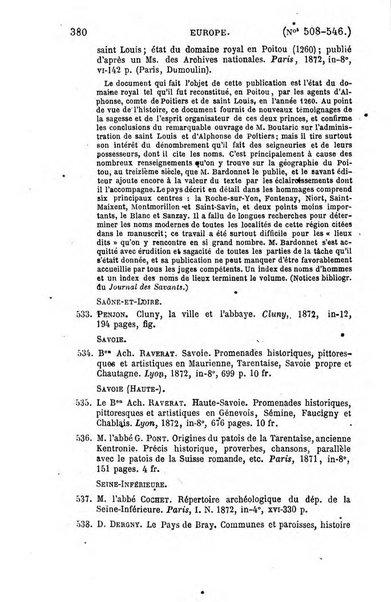 L'annee geographique revue annuelle des voyages de terre et de mer ainsi que des explorations, missions, relations et publications relatives aux sciences geographiques et ethnographiques