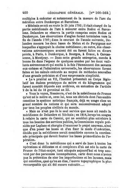 L'annee geographique revue annuelle des voyages de terre et de mer ainsi que des explorations, missions, relations et publications relatives aux sciences geographiques et ethnographiques