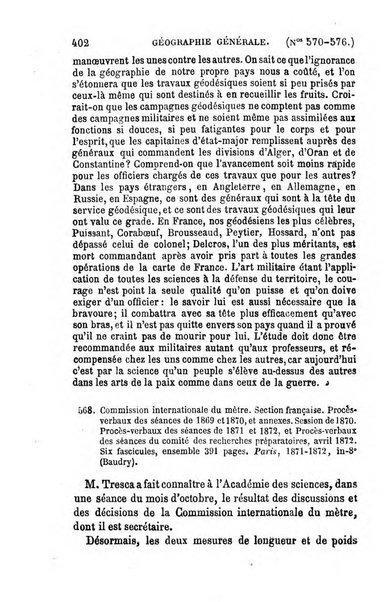 L'annee geographique revue annuelle des voyages de terre et de mer ainsi que des explorations, missions, relations et publications relatives aux sciences geographiques et ethnographiques