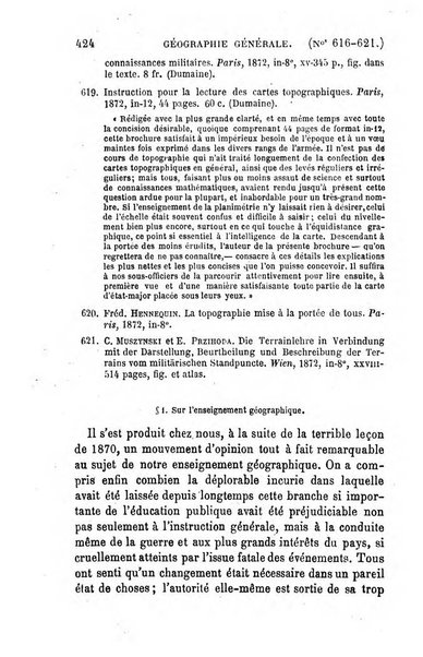 L'annee geographique revue annuelle des voyages de terre et de mer ainsi que des explorations, missions, relations et publications relatives aux sciences geographiques et ethnographiques