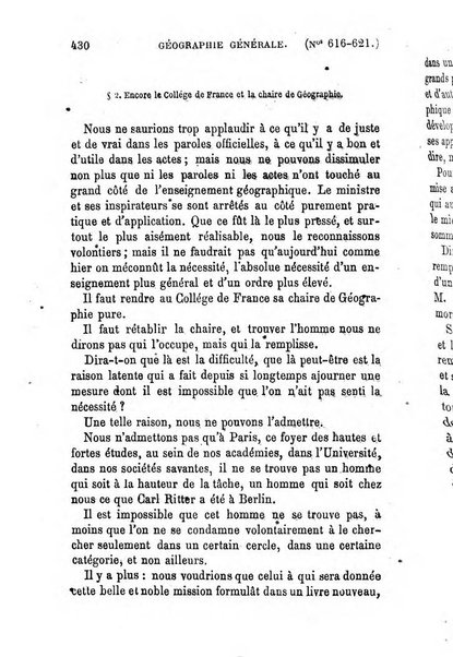 L'annee geographique revue annuelle des voyages de terre et de mer ainsi que des explorations, missions, relations et publications relatives aux sciences geographiques et ethnographiques