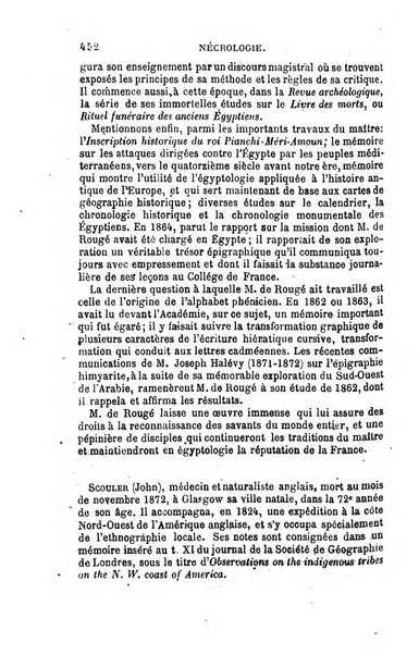 L'annee geographique revue annuelle des voyages de terre et de mer ainsi que des explorations, missions, relations et publications relatives aux sciences geographiques et ethnographiques