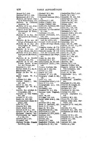 L'annee geographique revue annuelle des voyages de terre et de mer ainsi que des explorations, missions, relations et publications relatives aux sciences geographiques et ethnographiques