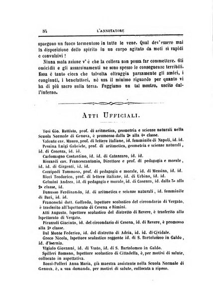 L'annotatore giornale della Società didascalica italiana di Roma