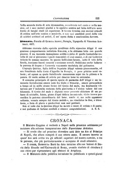 L'annotatore giornale della Società didascalica italiana di Roma