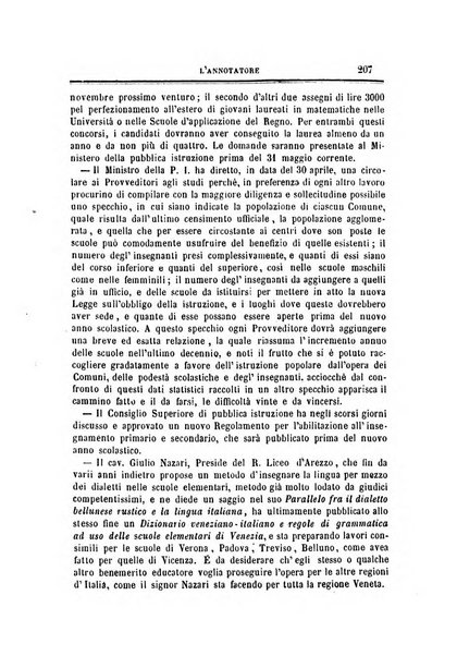 L'annotatore giornale della Società didascalica italiana di Roma