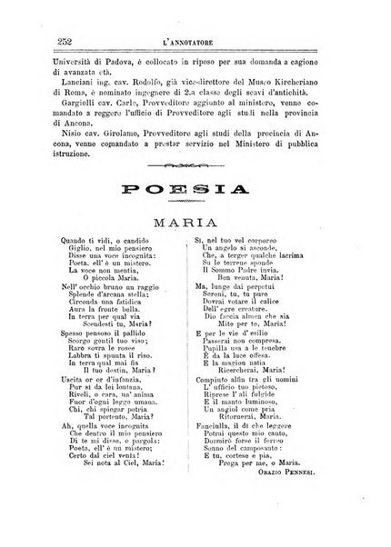 L'annotatore giornale della Società didascalica italiana di Roma