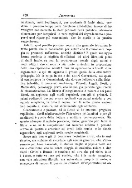 L'annotatore giornale della Società didascalica italiana di Roma