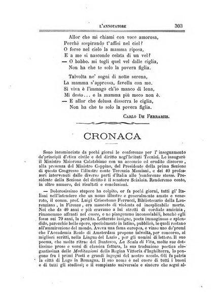 L'annotatore giornale della Società didascalica italiana di Roma