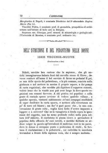 L'annotatore giornale della Società didascalica italiana di Roma