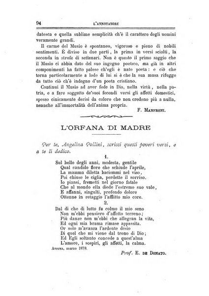 L'annotatore giornale della Società didascalica italiana di Roma