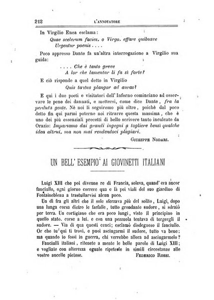 L'annotatore giornale della Società didascalica italiana di Roma