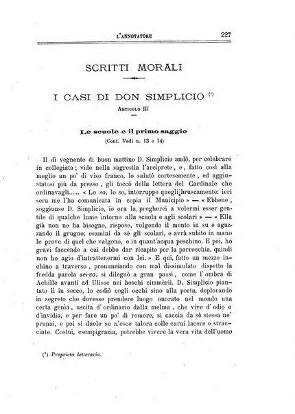 L'annotatore giornale della Società didascalica italiana di Roma