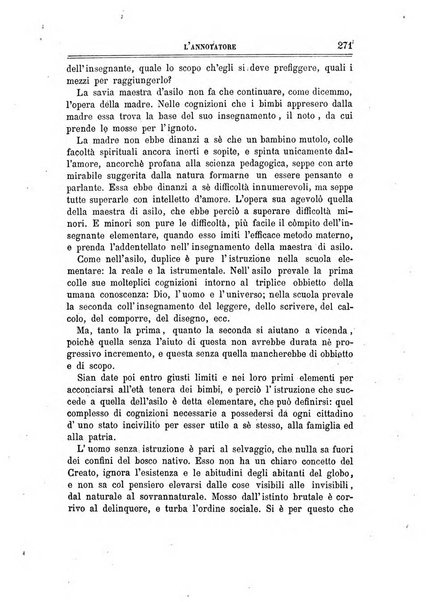 L'annotatore giornale della Società didascalica italiana di Roma