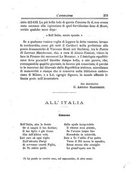 L'annotatore giornale della Società didascalica italiana di Roma