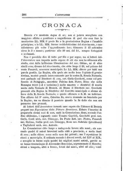 L'annotatore giornale della Società didascalica italiana di Roma