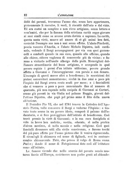 L'annotatore giornale della Società didascalica italiana di Roma