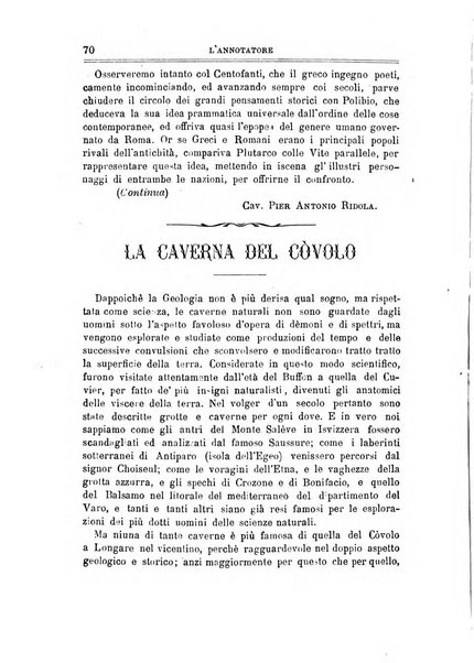 L'annotatore giornale della Società didascalica italiana di Roma