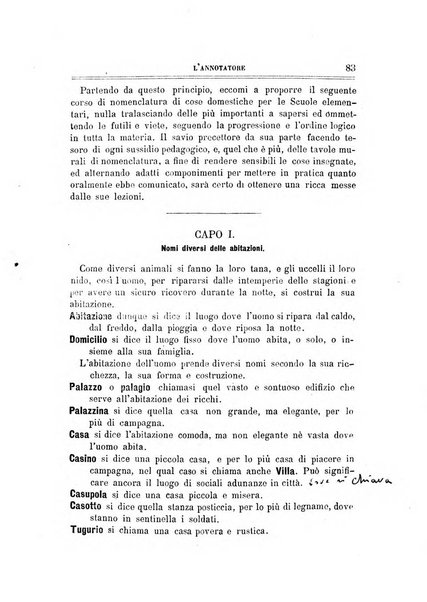 L'annotatore giornale della Società didascalica italiana di Roma