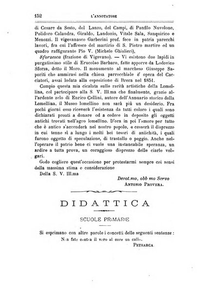 L'annotatore giornale della Società didascalica italiana di Roma