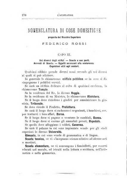 L'annotatore giornale della Società didascalica italiana di Roma