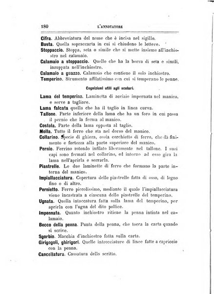 L'annotatore giornale della Società didascalica italiana di Roma