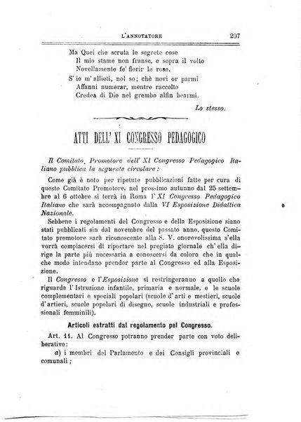 L'annotatore giornale della Società didascalica italiana di Roma