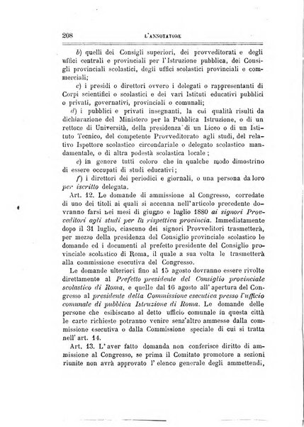 L'annotatore giornale della Società didascalica italiana di Roma