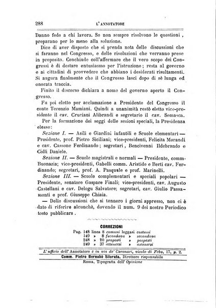 L'annotatore giornale della Società didascalica italiana di Roma