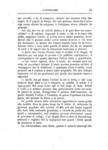 L'annotatore giornale della Società didascalica italiana di Roma