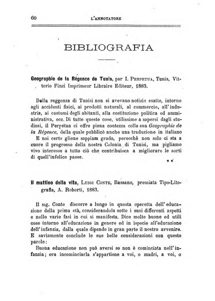 L'annotatore giornale della Società didascalica italiana di Roma