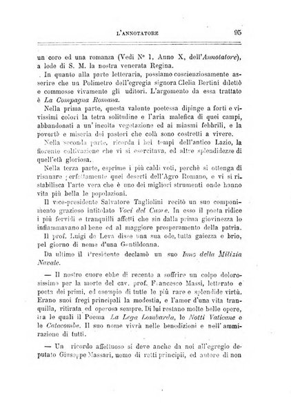 L'annotatore giornale della Società didascalica italiana di Roma