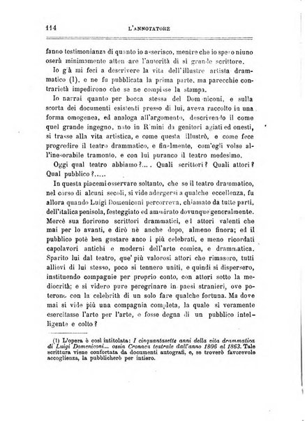 L'annotatore giornale della Società didascalica italiana di Roma