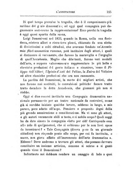 L'annotatore giornale della Società didascalica italiana di Roma