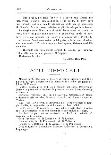 L'annotatore giornale della Società didascalica italiana di Roma